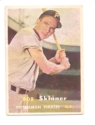1957 Topps #209 Bob Skinner