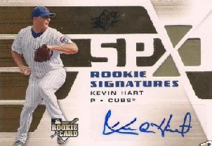 2008 SPx #106 Kevin Hart AU (RC)