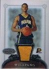 2006-07 Bowman Sterling #59 Shawne Williams JSY RC