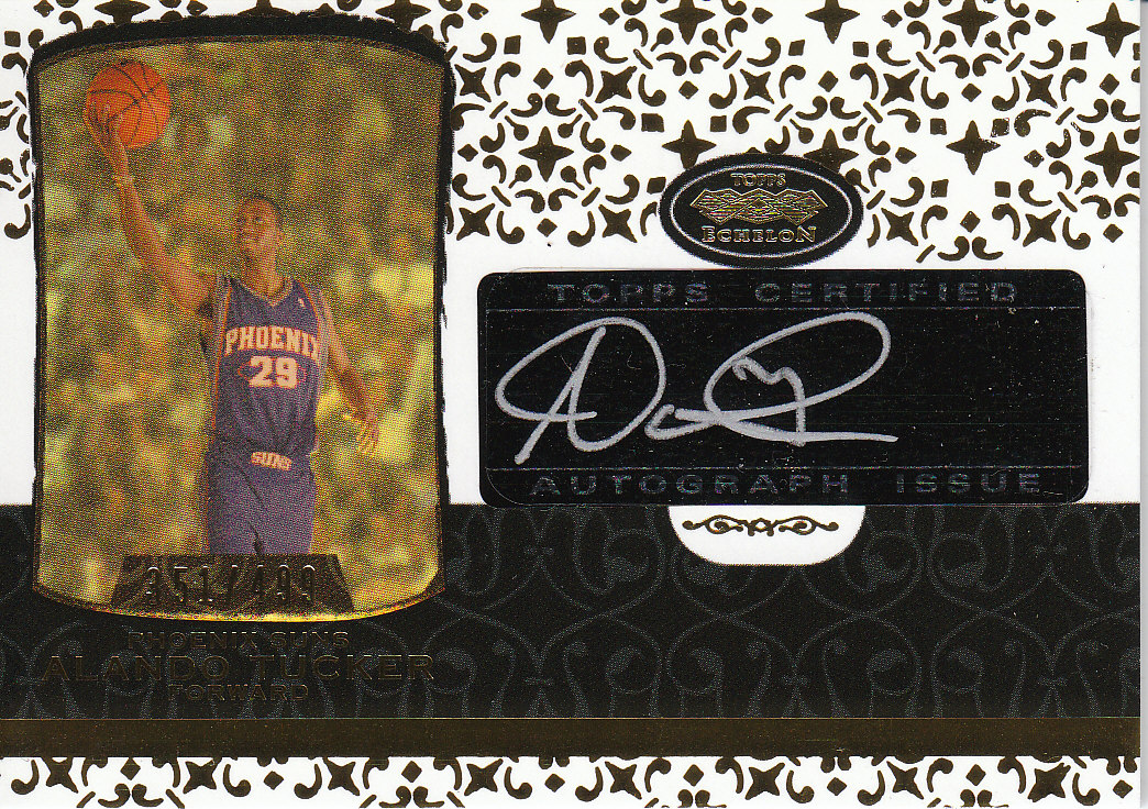 2007-08 Topps Echelon Rookie Autographs #71 Alando Tucker