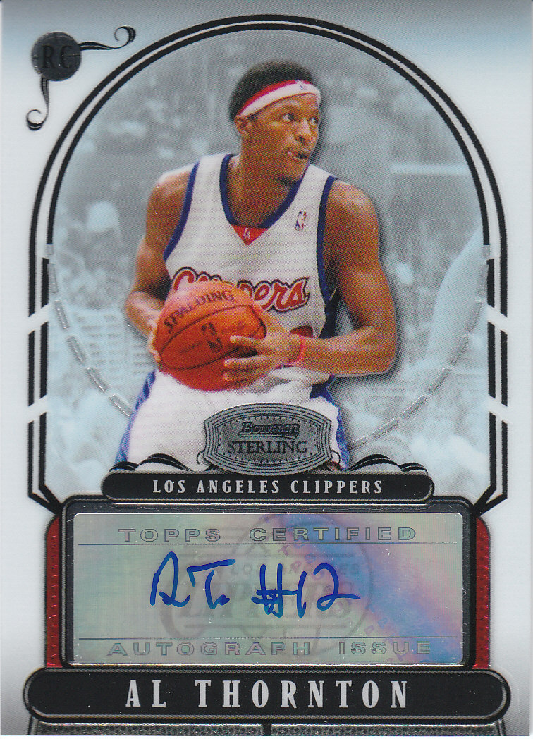 2007-08 Bowman Sterling #ATH2 Al Thornton AU/412 RC
