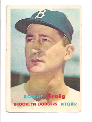 1957 Topps #173 Roger Craig