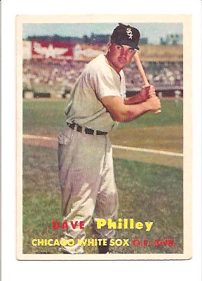1957 Topps #124 Dave Philley