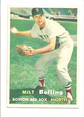 1957 Topps #131 Milt Bolling