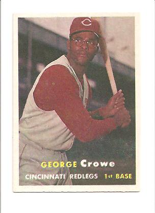 1957 Topps #73 George Crowe