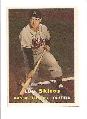 1957 Topps #83 Lou Skizas RC