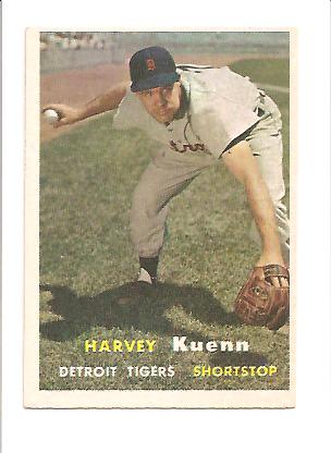 1957 Topps #88 Harvey Kuenn