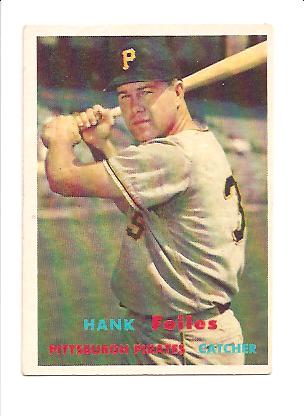 1957 Topps #104 Hank Foiles