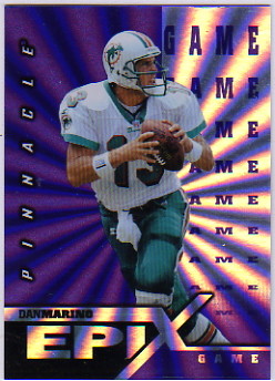 1997 Pinnacle Certified Epix Purple #E17 D.Marino GAME