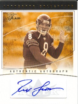 2004 Flair Autograph Collection Masterpiece #ACRG Rex Grossman