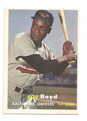 1957 Topps #26 Bob Boyd