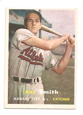 1957 Topps #41 Hal W. Smith