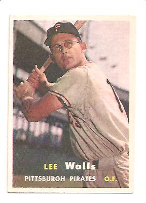 1957 Topps #52 Lee Walls