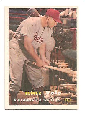 1957 Topps #54 Elmer Valo