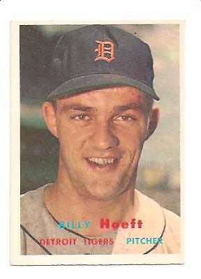 1957 Topps #60 Billy Hoeft