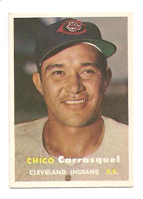 1957 Topps #67 Chico Carrasquel