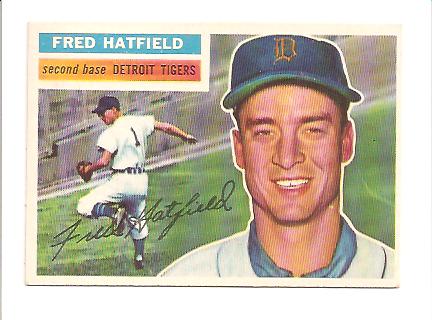 1956 Topps #318 Fred Hatfield