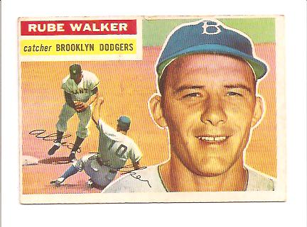 1956 Topps #333 Rube Walker