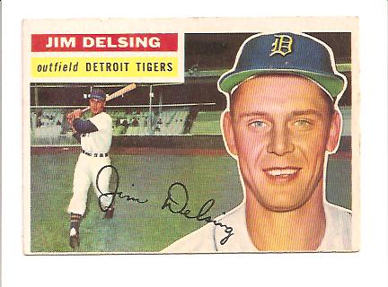 1956 Topps #338 Jim Delsing
