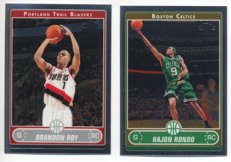 2006-07 Topps Chrome Basketball Set 1-210