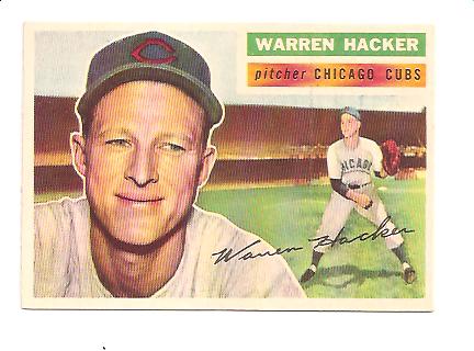 1956 Topps #282 Warren Hacker