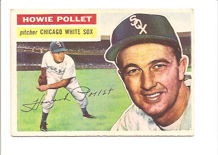 1956 Topps #262 Howie Pollet