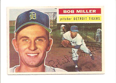 1956 Topps #263 Bob Miller