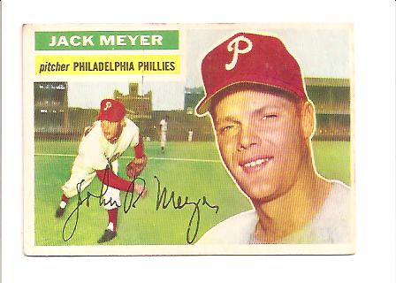 1956 Topps #269 Jack Meyer RC