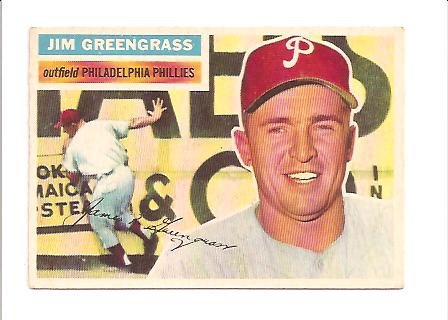 1956 Topps #275 Jim Greengrass