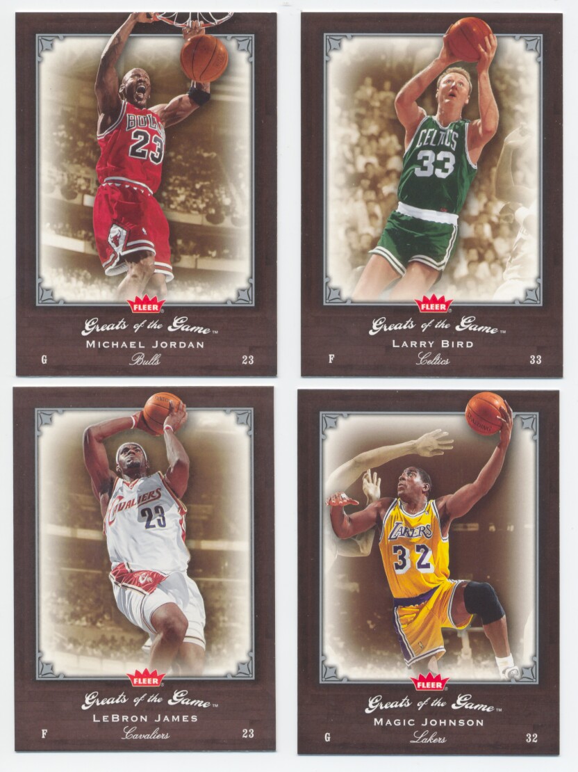 2005-06 Fleer Greats of the Game Basketball Set
