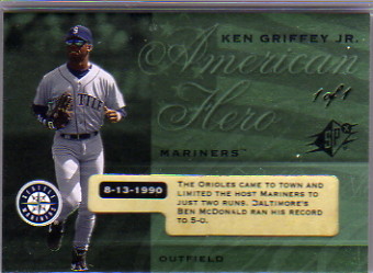2008 SPx Ken Griffey Jr. American Hero Boxscore #KG9 Ken Griffey Jr.