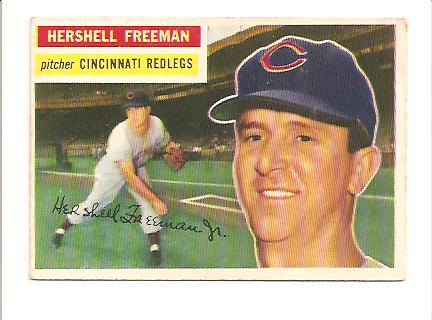 1956 Topps #242 Hershell Freeman
