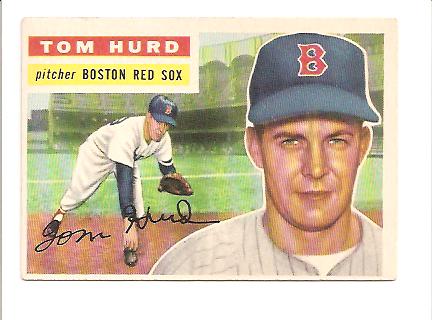 1956 Topps #256 Tom Hurd