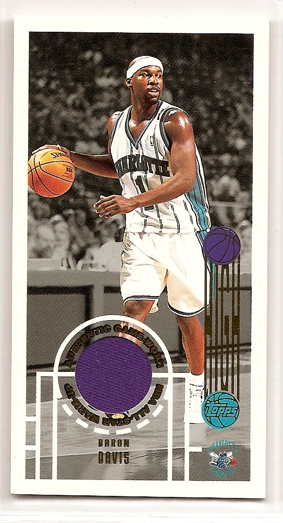 2001-02 Topps High Topps #119 Baron Davis JSY
