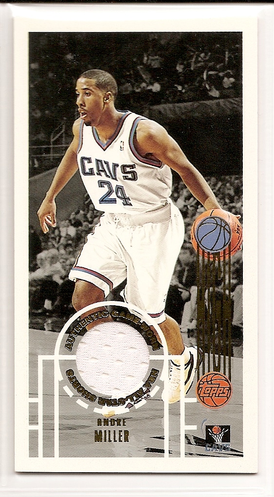 2001-02 Topps High Topps #129 Andre Miller JSY