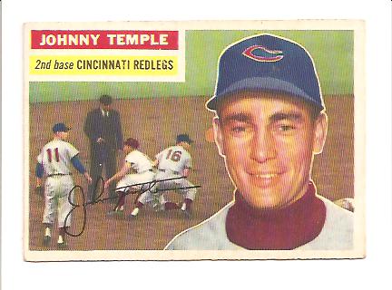 1956 Topps #212 Johnny Temple