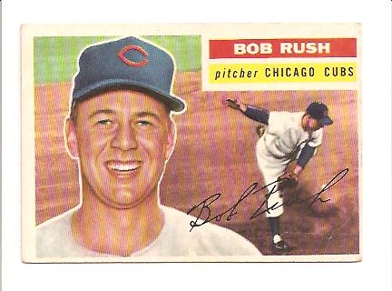 1956 Topps #214 Bob Rush