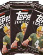3 PACK LOT : 2008 Topps Football Factory Sealed Hobby Pack (Possible Rookies :Chris Johnson, Joe Flacco, McFadden, Matt Ryan, Mendenhall, James Harrison & more) 