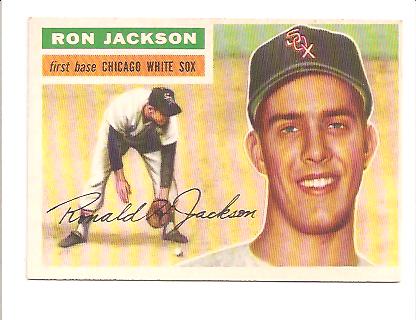 1956 Topps #186 Ron Jackson