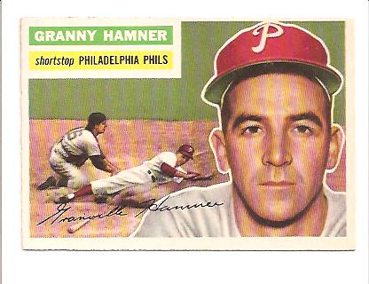 1956 Topps #197 Granny Hamner