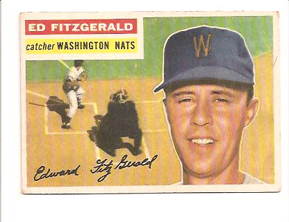 1956 Topps #198 Ed Fitzgerald