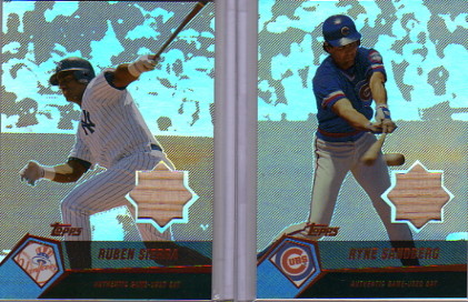 2004 Topps Clubhouse Copper Relics #RSI Ruben Sierra Bat