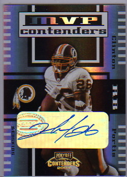 2004 Playoff Contenders MVP Contenders Autographs #MC3 Clinton Portis