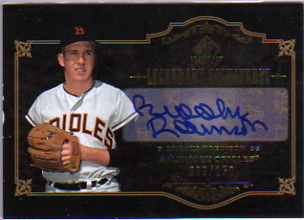 2007 SP Legendary Cuts Legendary Signatures #BR1 Brooks Robinson/150