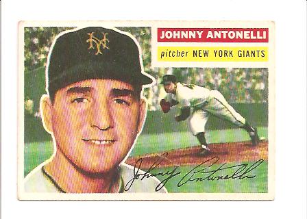 1956 Topps #138 Johnny Antonelli