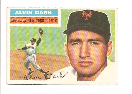 1956 Topps #148 Alvin Dark