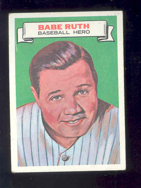 1967 Topps Who am I #12 Babe Ruth