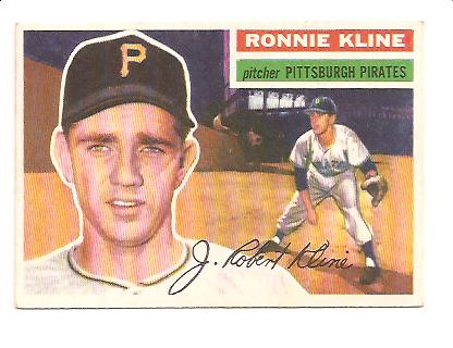 1956 Topps #94 Ron Kline