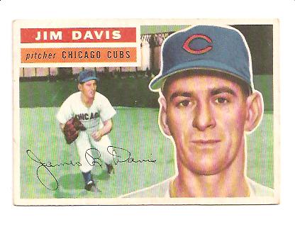 1956 Topps #102 Jim Davis