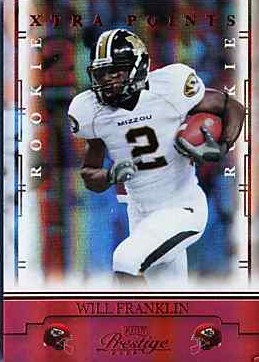 2008 Playoff Prestige Xtra Points Red #199 Will Franklin
